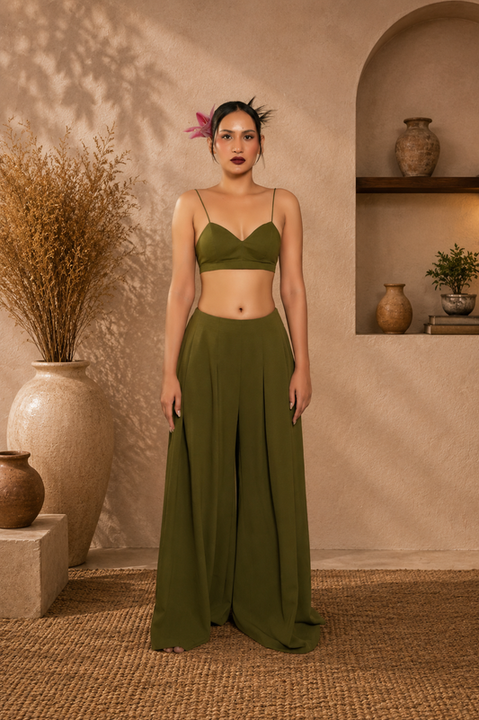 FOREST OLIVE - Trouser